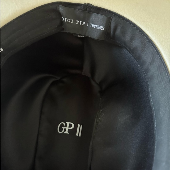 GIGI PIP Cream Western Hat with Brown & black Accents - Picture 6 of 10